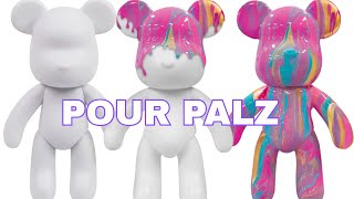 Paint Pouring Collectibles Pour Palz Unboxing & Review #pourpalz #gifted #paintpouring #toymonster