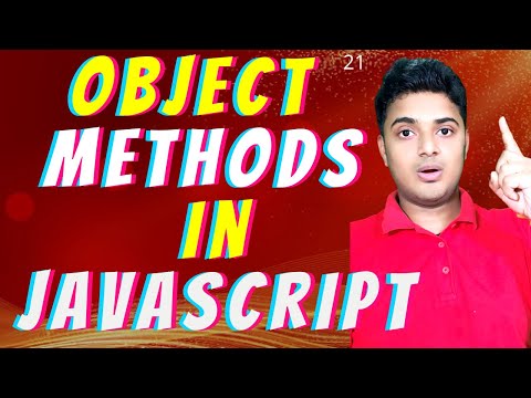 21 | Object Methods in JavaScript  | Explained by Vivek | Part 21 | Learn With Vivek