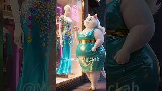 The Cat's Transformation, The Struggle of a Fat Cat #ai #cartoon #cat #funny #cats  #animals #pets