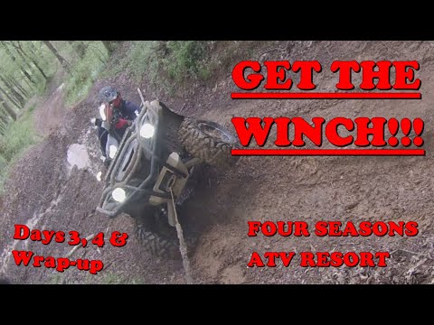 Four Seasons ATV - Days 3 & 4  and Park Review | Yamaha Grizzly | Kodiak 700 | Honda Rancher
