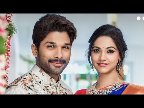 Allu Arjun With His Wife Sneha Reddy#alluarjun#shorts#ytshorts