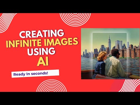 Creating Infinite images using AI