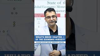WHAT’S INSIDE CHAPTER 1 OF THE ECONOMIC SURVEY?