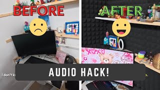 From Trash to Studio: The $40 Transformation. SODOCT FOAM 