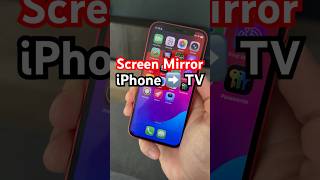 How to Screen Mirror iPhone to TV!