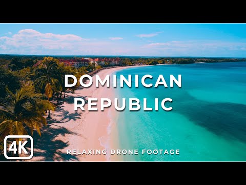 Divine Dominican Republic 4K : Drone Footage With Relaxing Music