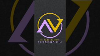 AV logo #graphicdesign #logodesigne #logo #pixellab #logodesign #art #logodesignerforhire #design