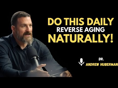 Do These 5 Things to Look 10 Years Younger! | Andrew Huberman #motivation