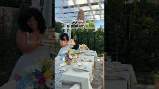 Hosting a Bridgerton Inspired tea party! #bridgerton #teaparty #galentinesday