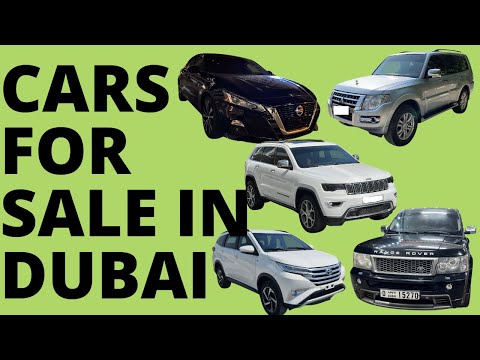 Used cars for sale: Pajero, Altima SR, Cherokee, Range rover, Toyota Rush - Dubai Car For Sale