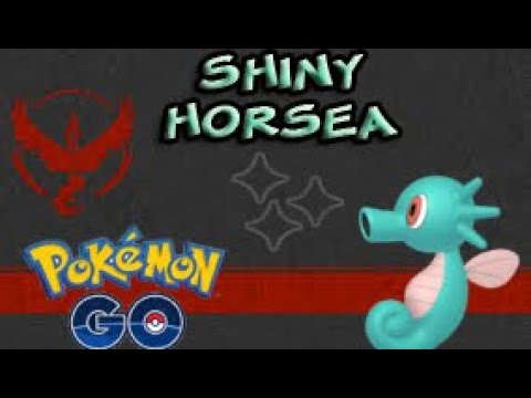 Pokémon Go - Shiny Horsea Wild Encounter (Pokédex # 116)