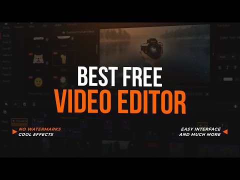 Best Free Video Editing Software For Pc/Laptop | No Watermarks