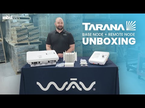Tarana Wireless Base Node + Remote Node Unboxing