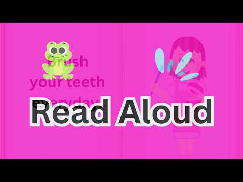 Read aloud for kids // kindergarten learning video
