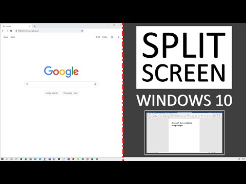 How To Split Screen On Windows 10 | Snap Two Windows | FOR MULTITASKING & BETTER PRODUCTIVITY