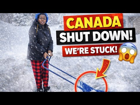CANADA SHUT DOWN!”👉 “WE’RE STUCK!”