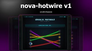 Nova Hotwire: Next-Gen Cyberpunk Hotwire Minigame – Realistic Car Hacking Experience!