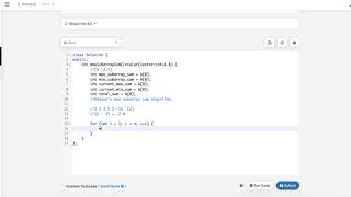 May LeetCoding Challenge - Day 15 - Maximum Sum Circular Subarray ( C++) with explanation