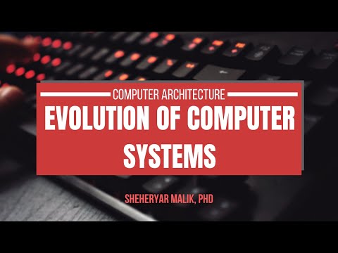 Computer Architecture 1 - Evolution of Computer Systems