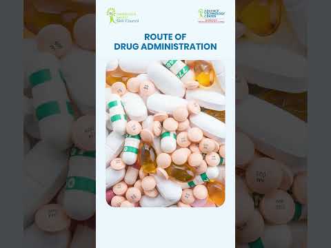 Routes of Drug Administration | HSSC-ATC