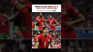 Morocco Qualify For FIFA WC 2026 #morocco #wcqualifiers #fifa2026 #fifawc2026 #madridshorts