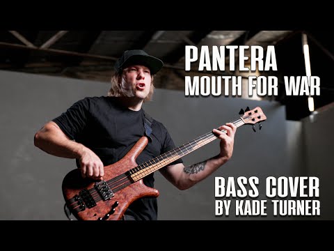 Pantera - Mouth For War - Bass Cover - Kade Turner