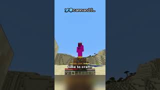 Minecraft, But I Can't Touch Randomly Changing Colors...