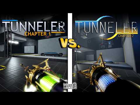 Chapter 1 and Chapter 2 COMPARISON (TUNNELER – Chapter 1 – Level 5) // Roblox