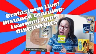 Brainstorm Live! Distance Learning: Learning Apps Discoveries