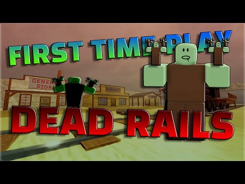 🚂💀 MY FIRST TIME PLAYING DEAD RAILS! (NIGHTMARE MODE?) | Roblox Horror