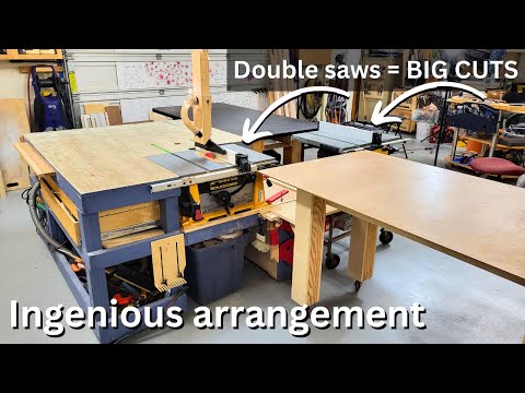 My amazing table saw setup