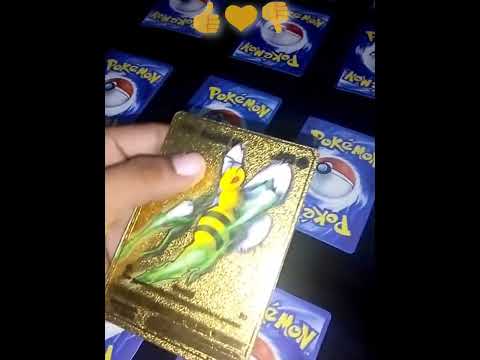 🖤GOLD/Beedrill - Legendary Collection ||#gold #pikachu #viral #trending #shortsvideo