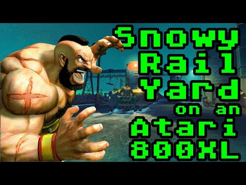 SF4 Snowy Rail Yard theme in Atari Advanced Music System II