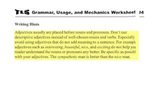 Teaching the Language Strand Module 6