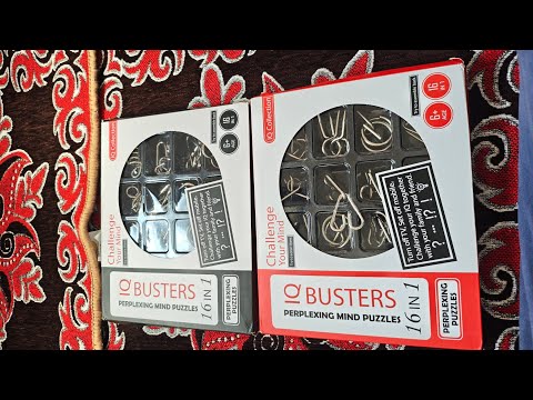 Metal puzzles unboxing #brainteaser #iqtest #puzzlesolving #unboxing  #fyp #puzzle  #puzzlegame #art