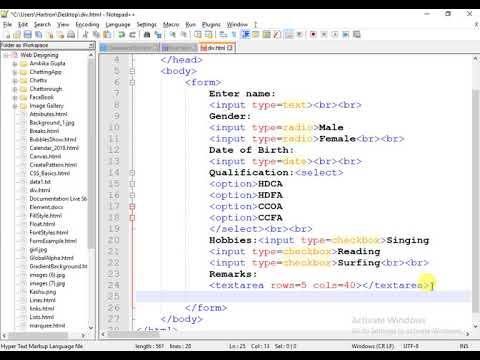 HTML   Form