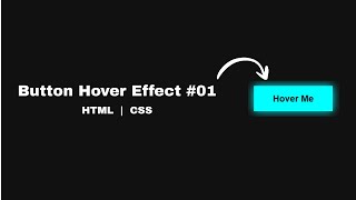 Cool CSS Button Hover Effect #01 |  HTML CSS Mini Project