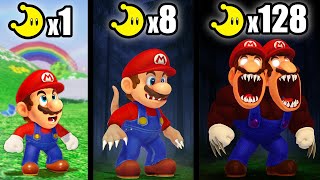 Mario Odyssey, but Every Moon = MORE SCARY…