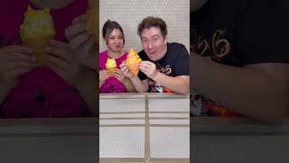 Choose your food challenge 😂 He just chose the wrong croissant! #shorts Best video by Hmelkofm