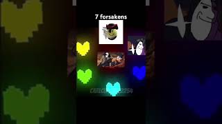 7 forsaken souls #roblox  #forsaken #forsakenroblox #robloxforsaken  #undertale #finale