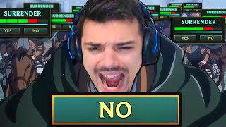 THERE'S NO SURRENDERING WITH COMMANDER ZAPZAP
