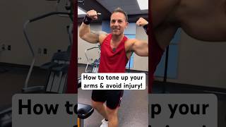 How to tone up your arms & avoid injury! #toningexercises #toningworkout #workouttips #fitnesstips