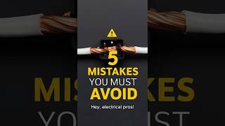 “Top 5 Electrical Mistakes Technicians Make ⚡ (And How to Fix Them)”
