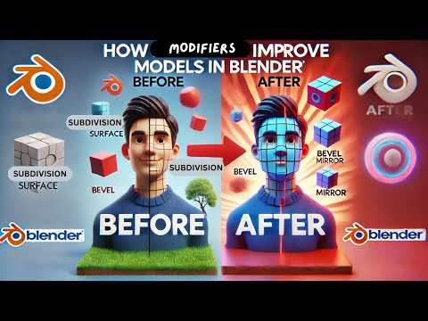 Top 5 Blender Modifiers You NEED to Know to Level Up Your 3D Models FAST!
