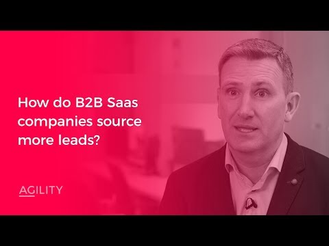 How do B2B Saas Companies Source More Leads?