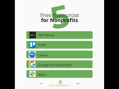 Free Resources for Nonprofits   SD 480p