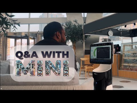 AI Robot Answers your Questions | Mini Robot | Rent Robots in UAE | Robotics UAE |Episode - 4