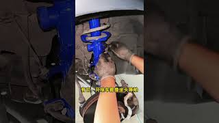 🚗 ABM Shock Absorber Upgrade 🔧 | Car Suspension Installation | Smooth&SafeDrive | AutoRepair #Shorts