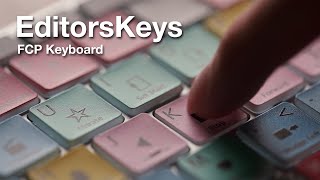 A Keyboard That Taught My Editor Final Cut Pro – EditorsKeys Final Cut Pro Keyboard