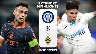 Inter vs. Kairat Almaty: Extended Highlights | UCL League Phase MD 4 | CBS Sports Golazo